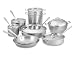 All-Clad Brushed Stainless Steel Professional 15-Piece Set, with Gift, from Williams-Sonoma WS