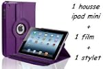 Housse Etui smart cover " VIOLET " Ro...