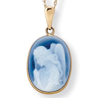 Angel Cameo Pendant
