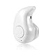 Mini Wireless Invisible Bluetooth Earphone, Smallest Wireless Headphone Earbuds Headset with In-ear Mic for Most Bluetooth Smartphones iPhone 6 Samsung S6 Edge Xiaomi Sony Lenovo HTC LG Moto (White)
