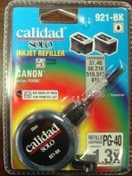 Black Ink Refill Kit for Canon PG210 PG-30 PG-37 PG-40 PG-50 PG-510 PG-810 PG-830 Cartridges