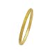 14K Yellow Gold Engraved Bangle - 5 MM
