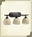 5099-3-44 - Quorum Lighting - Decorative Wingate Vanity