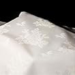 12 Each 64x120 White Beauti-Damask Riegel Tablecloths Wholesale Rose