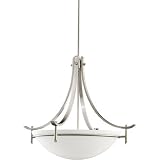 Olympia Inverted Pendant in Antique Pewter