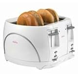 Sunbeam 6277 4-Slice Toaster with Cancel Button, White