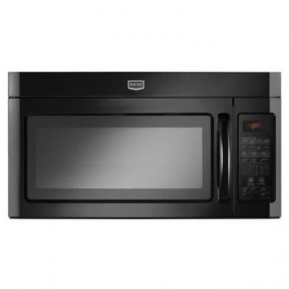 1.8 cu. ft. Combination Range Hood-Microwave with 1100 Watts Five-Speed 300 CFM Venting System 10 Power Levels Sensor and SpeedCook Technology in Black