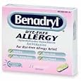 Benadryl Dye-Free Allergy Reliefs, 24-Count Liqui-gels (Pack of 4)