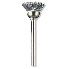 5 Pack Dremel 442 1/2" Carbon Steel Polishing Brush 1/8" Shank