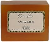 Sandalwood Glycerin Soap -- 4.5 oz ea -- 3 bars -- free Priority Mail over $60.00