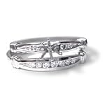 .28CT Round Diamond Hand Engraved Platinum Bridal Set