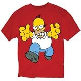 95-301-D12 Simpson Large Angry Homer T-shirt M