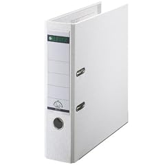Esselte Leitz 10105001 Qualit�ts-Ordner Plastik 180�, mit Schlitzen, A4, breit, weiss