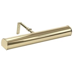 Advent 14" Polished Brass Picture Light
