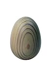 SPLASH EGG IN CREAM FINISHED MARITIME PINE Size 64x45mm  from T&G Woodware