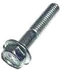 10 M8 - 1.25 x 45mm Hex Flange Bolts Large O.D. Class 10.9 Zinc IFI 536