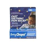 Baby Orajel Nighttime Formula Fast Teething Pain Relief Gel - 0.18 Oz / Tube, 6 ea