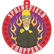 The Simpsons Homer Simpson Springfield Choppers Automotive Air Freshener