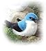 Tree Swallow - Audubon Plush Bird (Authentic Bird Sound)