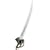 Skull Pirate Sword tm Pirates of the Seven Seas for Adults and Older Children
