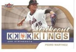 2006 Ultra Strikeout Kings #7 Pedro Martinez - New York Mets (Baseball Cards)