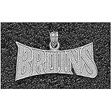 Logo Art UCLA Bruins Sterling Silver Team Font Pendant