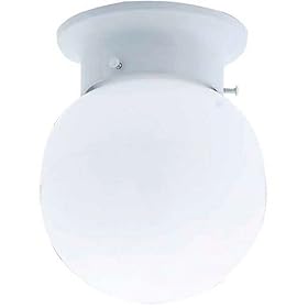 Angelo Brothers 66607 One-Light Ceiling Fixture by Angelo Bros Company