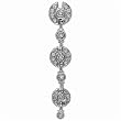 14kt White Gold Designer Style Diamond Fashion Pendant