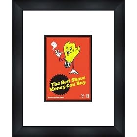 QUEENS OF THE STONE AGE The Best Shave Money Can Buy - Framed Original Advert