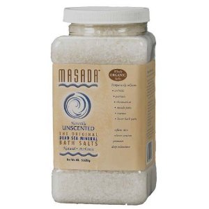 Masada Dead Sea Mineral Bath Salts -- 8 lbs