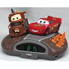 Disney Cars Lightning Mcqueen and Matar Alarm Clock