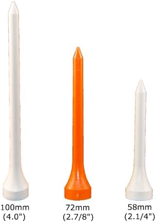 Unbreakable Golf Tees - 58mm (2.1/4")