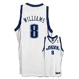 Deron Williams Authentic Jersey - Utah Jazz Jerseys (White) 56