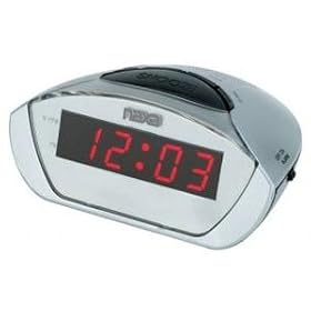 Naxa NX-158 Digital Alarm Clock with Snooze