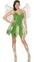 Tinkerbell Fairy Sexy Women's Costume Adult Halloween Outfit - Size L, Dress Size 14-16