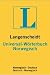 Book Langenscheidts Universal Worterbuch Norw (Langenscheidt Universal Woerterbuchs)