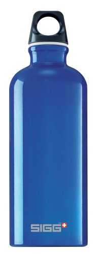 Sigg Traveler Classic Water Bottle (0.4-Liters, Reflex Blue)