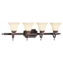 Livex 1194-58 French Regency Bath Light Imperial Bronze