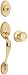 Kwikset Maximum Security Chelsea Lever Combo Kit, Polished Brass #510CExCN L03 CP Image