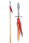 Long Weapon - Wax Wood Spear - Single Headed