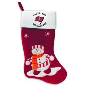 Tampa Bay Buccaneers Stocking - 24'' Felt Snowman