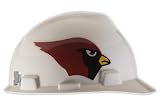 Arizona Cardinals NFL White with Red Bill Reebok Fitted Hat / Cap