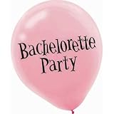 Bachelorette Party Latex Balloons, 6ct