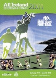 FOOTBALL 2001 GALWAY V MEATH
