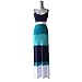Tenworld Women Summer Cotton Dress Boho Long Maxi Evening Party Dress (XL = US 10)