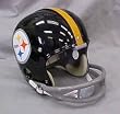 Pittsburgh Steelers 1963-76 Classic RK Throwback Full Size Helmet - Football Sports Merchandise