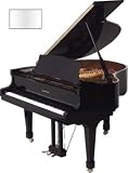 5' Classic Grand Piano (White Polish)