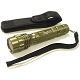 Tactical Hand Torch, 3W Luxeon LED Light, 2 123A, Titanium (EGLUX3-L2T-T) Category: Hand Torch Flashlight