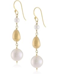 LK Atelier "Iliili" Gold Large Pearl Drop Earrings