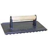 The Camp Chef 9-1 4-by-5-3 4-by-3-1 4-Inch Seasoned Cast Iron Bacon Meat Press by Camp Chef